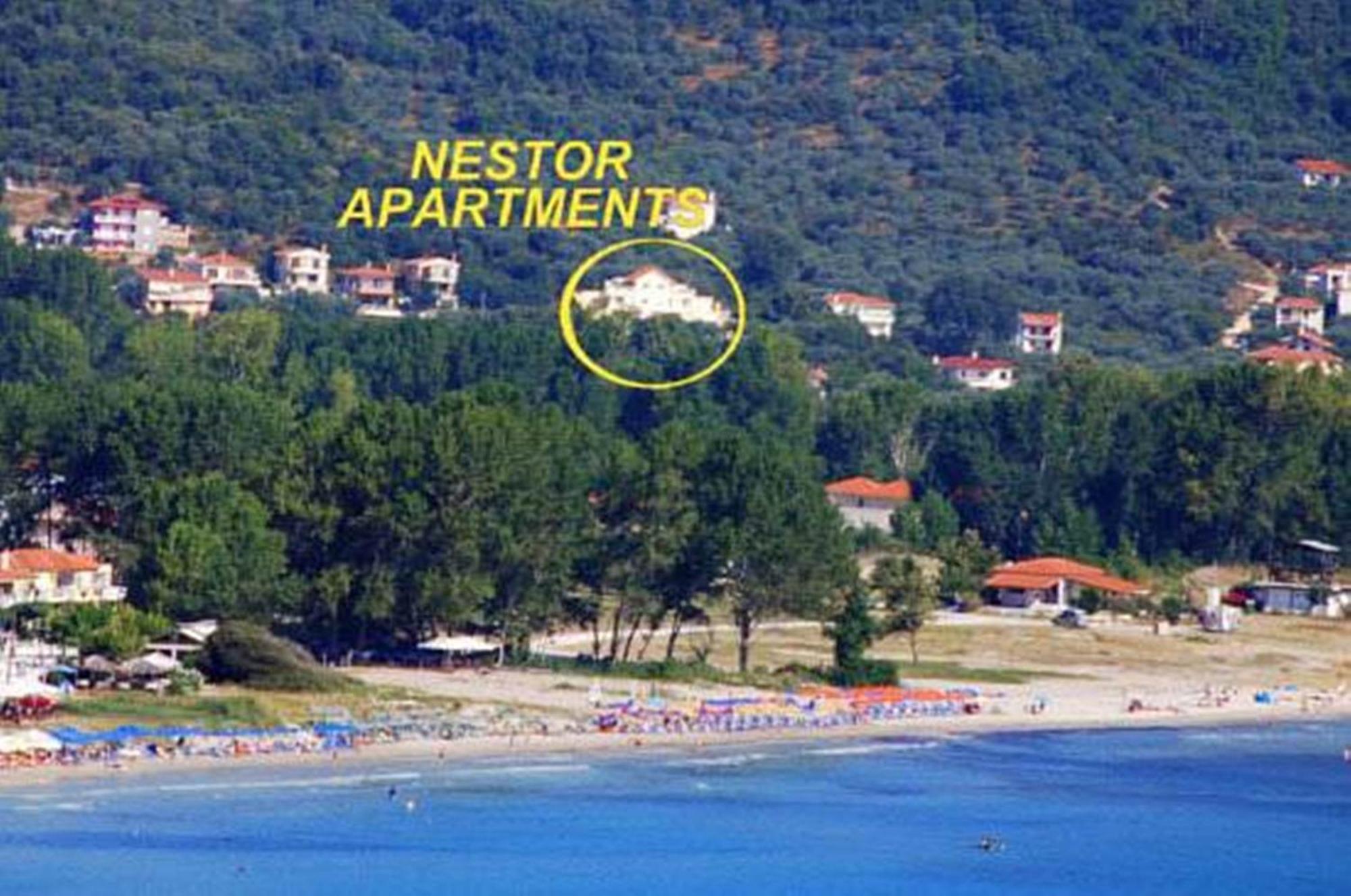 Nestor Apartments Chrysi Ammoudia Extérieur photo